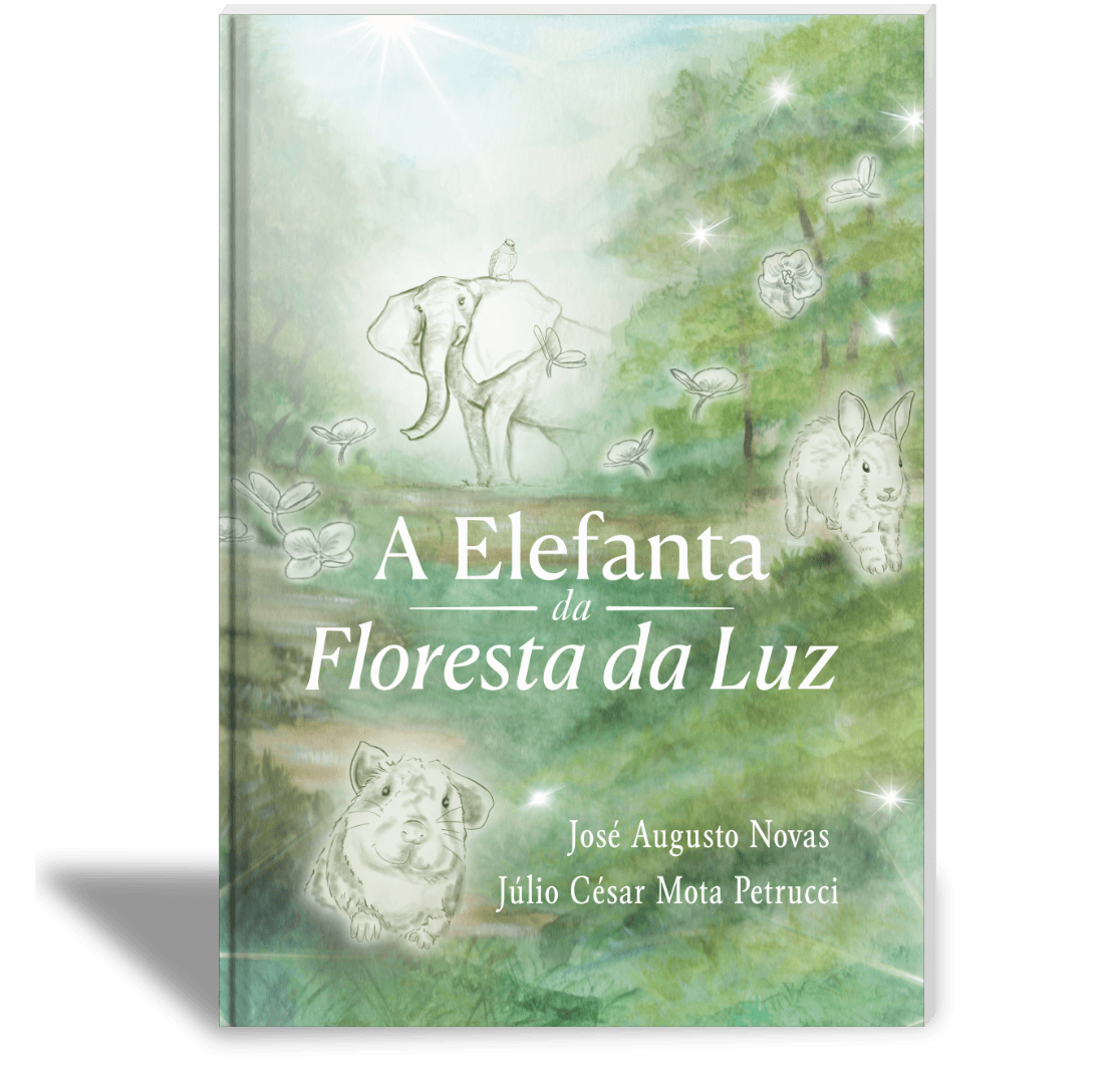 Capa: A Elefanta da Floresta da Luz