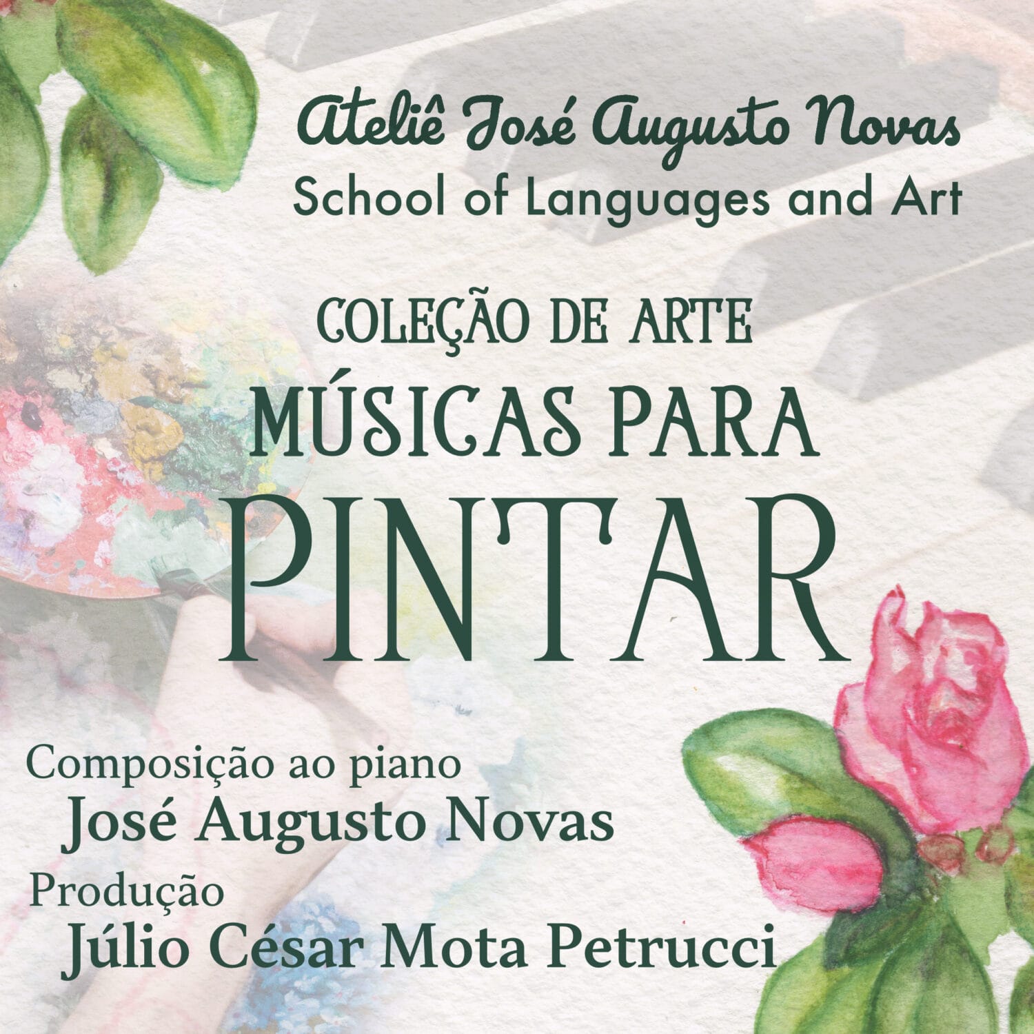 Capa de Piano – Músicas para Pintar