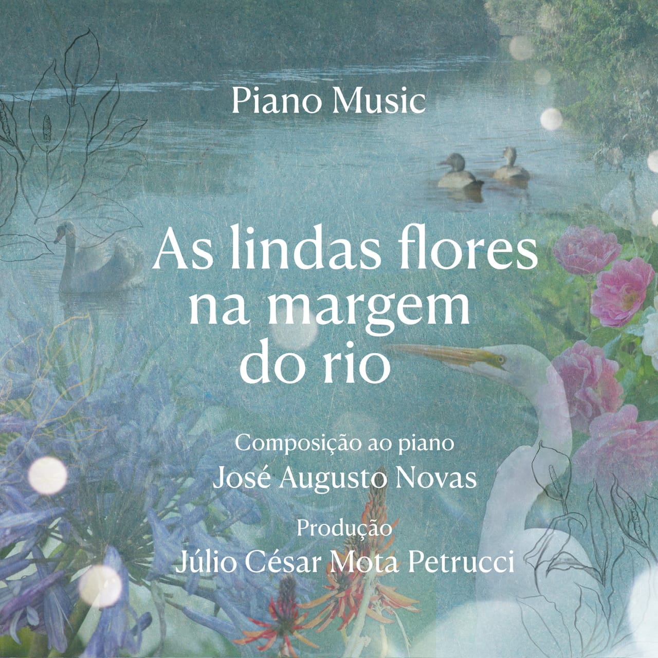Capa de As lindas flores na margem do rio