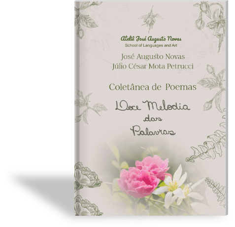 Capa: Livro Doce Melodia das Palavras