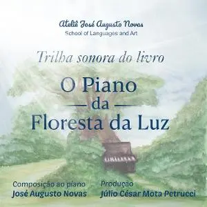 Capa de O piano da floresta da luz