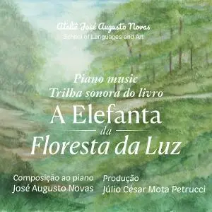 Capa de A elefanta da floresta da luz